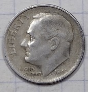 0693 USA 10 centów DIME 1947 S  srebro ładna 