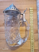 Kufel z cynową pokrywą