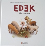 Książka Edek idzie do zoo.