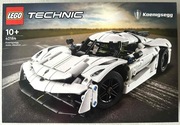 LEGO 42184 Technic Biały hipersamochód Koenigsegg Jesko Absolut