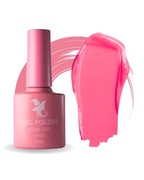 Intensywny Róż Lakier Hybrydowy do paznokci 10 ml UV/LED Trwałość