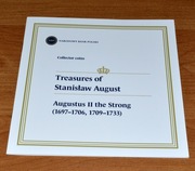Folder - Skarby S.A. -angielski - August II Mocny   --