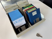 Dyskietki DD Amiga 40 sztuk - gry programy - pudełko