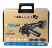 Szlifierka KĄTOWA Akumulatorowa Hogert HT2E251-B24AG
