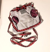 Kamizelka szelki dla kota NOWE ubranko puszorek smycz kokardka muszka