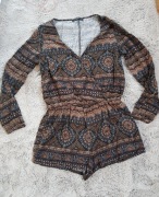 Kombinezon letni rozmiar S Forever21, brązowy