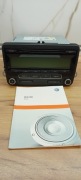 Radio RCD310 Volkswagen 1K0035186AA - instrukcja, kod