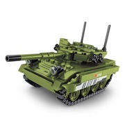Czołg Leopard 2 Klocki Konstrukcyjne Kompatybilne z LEGO Prezent Urodziny