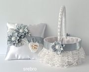 Poduszka, poduszeczka na obrączki, pod obrączki ślubne 