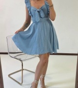 Piękna sukienka muślin 