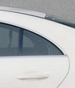 Szyba trójkąt drzwi tył lewy Mercedes Benz W118 sedan (2023r.) 