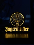 Logo Jagermeister Lampa LED USB, wydruk 3D
