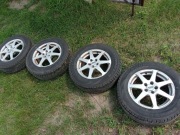 Felgi Artec 15'' z rocznymi oponami zimowymi