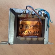 Transformator TG2/20/666. UNITRA, zatra.
