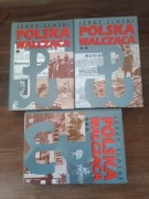 Polska walcząca Jerzy Ślaski 3 tomy nowa książka 