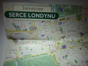 National Geographic - TURYSTYCZNE SERCE LONDYNU / WYSPY BRYTYJSKIE - mapa