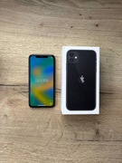 iPhone 11 64GB BLACK | bateria 76% | szkło + etui