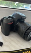 Nikon D3500+obiektyw+torba+statyw