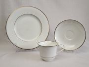 Filiżanka ze spodkiem i talerzem Heinrich Villeroy & Boch Gold