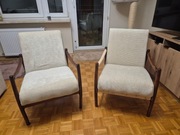 Sprzedam 2 używane  fotele z PRL