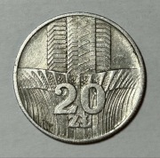 Moneta ZBOŻA 20zł 1973 PRL