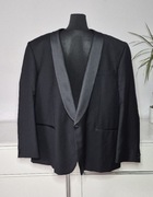 Smoking meski Czarny 4XL 100 % Welna