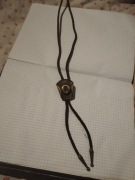 PRL krawat mosiądz sznurek 