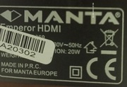 MANTA EMPEROR HDMI ;DVD069-CZESCI SERWISOWE-TANIO;-)+GW !