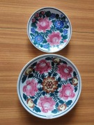 Talerze ręcznie malowane Koło 