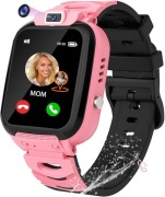 Smartwatch dla Dzieci GPS Lokalizacja Telefon Gry SOS Kamera HD Budzik 
