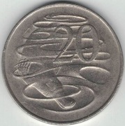 Australia 20 cents centów 1966 - 28,5 mm