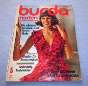 Burda Moden 5/1973 + wykroje Vintage Moda szycie krawiectwo