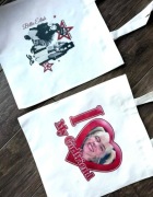 Torebki torby tote bag materiał non woven billie eilish 