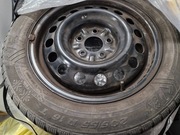 Komplet opon zimowych na felgach stalowych 205/55 R16