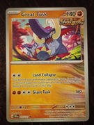 Great Tusk 055/131 Karta POKEMON TCG Scarlet & Violet Prismatic evolution
