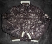 KURTKA C&A CZARNA JESIEŃ ZIMA OCIEPLANA 158-164