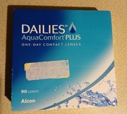Soczewki kontaktowe jednodniowe Dailies Aqua Comfort Plus -10.00