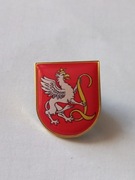 Herb powiat Lubaczowski przypinka pin odznaka wpinka
