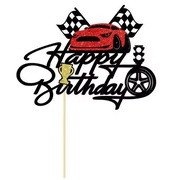 Topper na tort – auto wyścigowe 