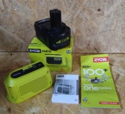 Głośnik budowlany Ryobi 18V one+ +AKU 5.5 Ah