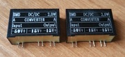 Przetwornica DC/DC, 50V / 2 x 15V, 2W (zestaw 2 szt.)