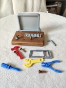 Zestaw narzędzi dziecięcy warsztat majsterkowicza