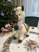 Alpaka maskotka dla dzieci z pluszowej nici Przytulanka