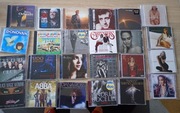 Zestaw 24 płyty CD ABBA JLo Bocelli Whitney Houston Carpenters Jackson 