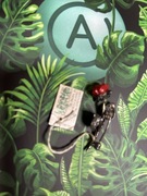 Srebrna broszka Róża z koralem