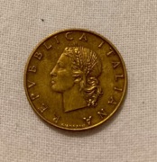 20 lire, lirów Włochy 1958