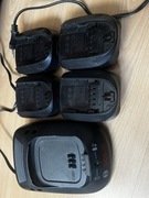 Bosch ładowarka i cztery akumulatory