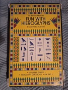 Fun with hieroglyphs Catherine Roehrig - stemple z Hieroglifami