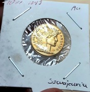 moneta po kolekcjonerze kogut