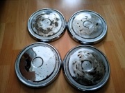 Chromowane Dekle Słoneczka Fiat 125p Polonez Komplet